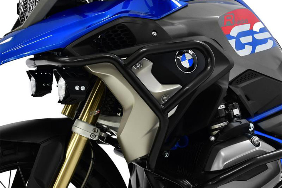 Protecteurs De Barre De Crash Moto Universels - Slider Nylon Noir Pour Diamètres 22/25/28mm - Compatible BMW R1200GS R1150GS