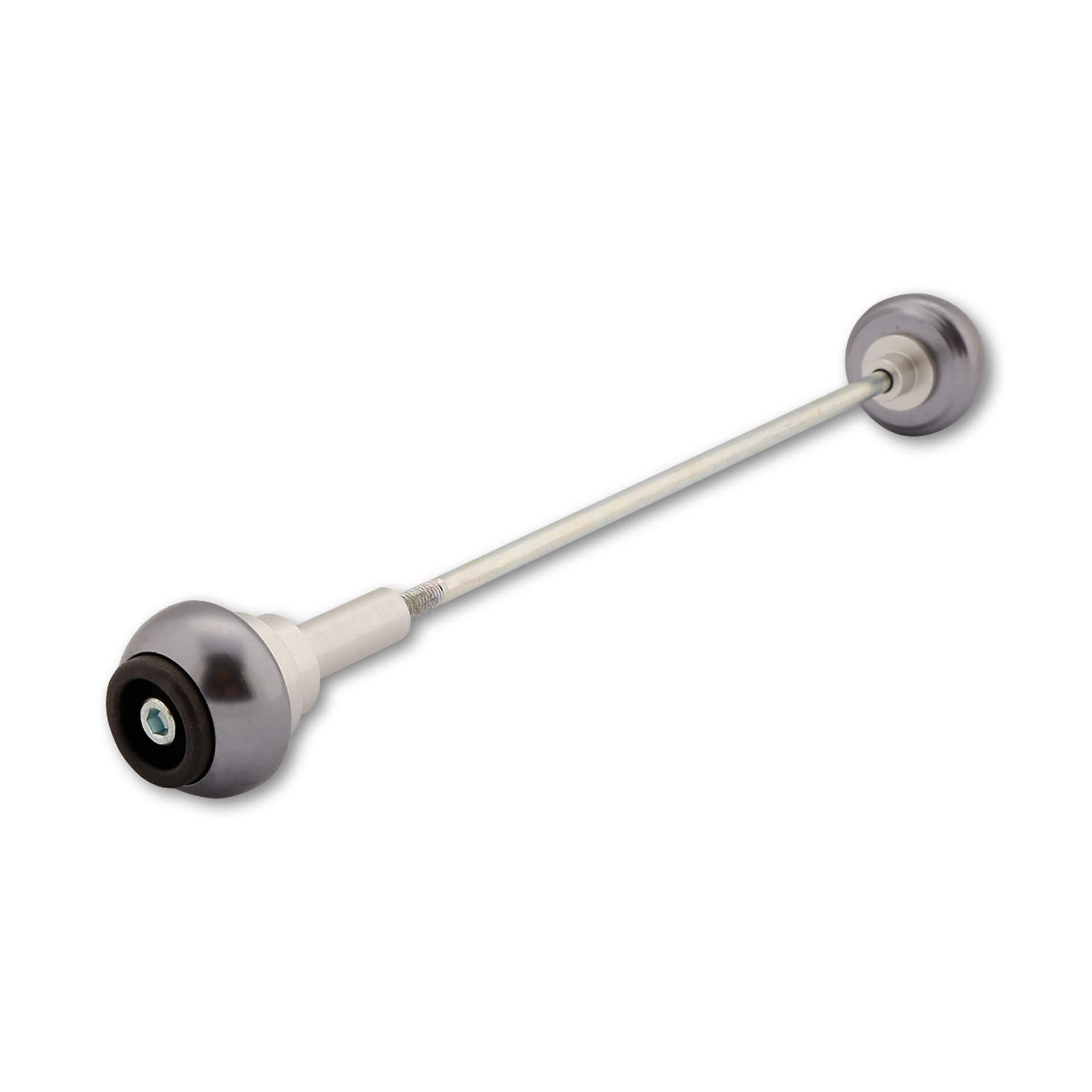 LSL Axle Balls Classic, various SUZUKI/YAMAHA, titanium, front axle, silver, silver