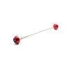 Preview image for LSL Axle Balls Classic, various KAWASAKI, signal red, rear axle