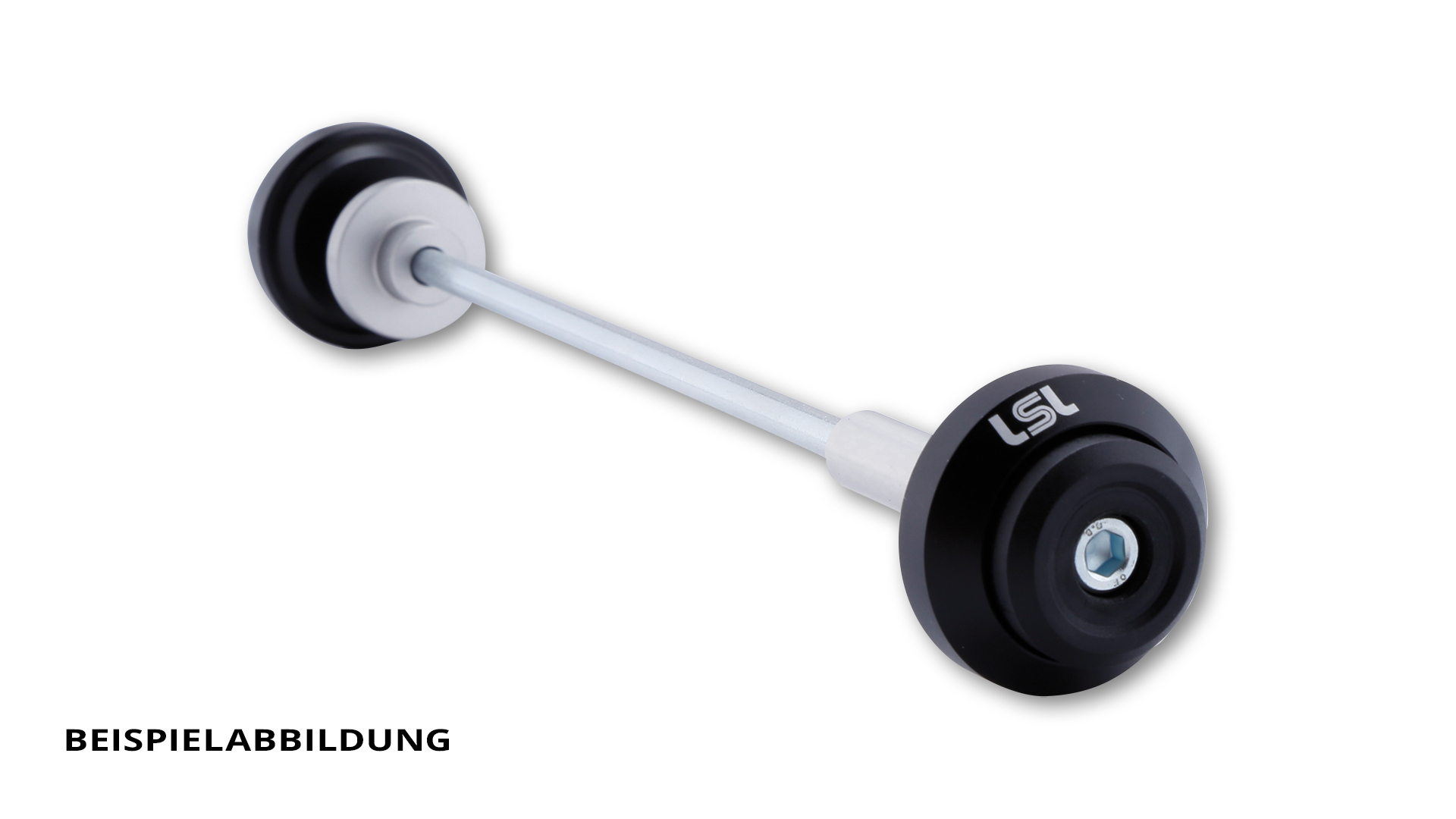 LSL Axle Ball GONIA rear DRZ 400SM, white, rear, white