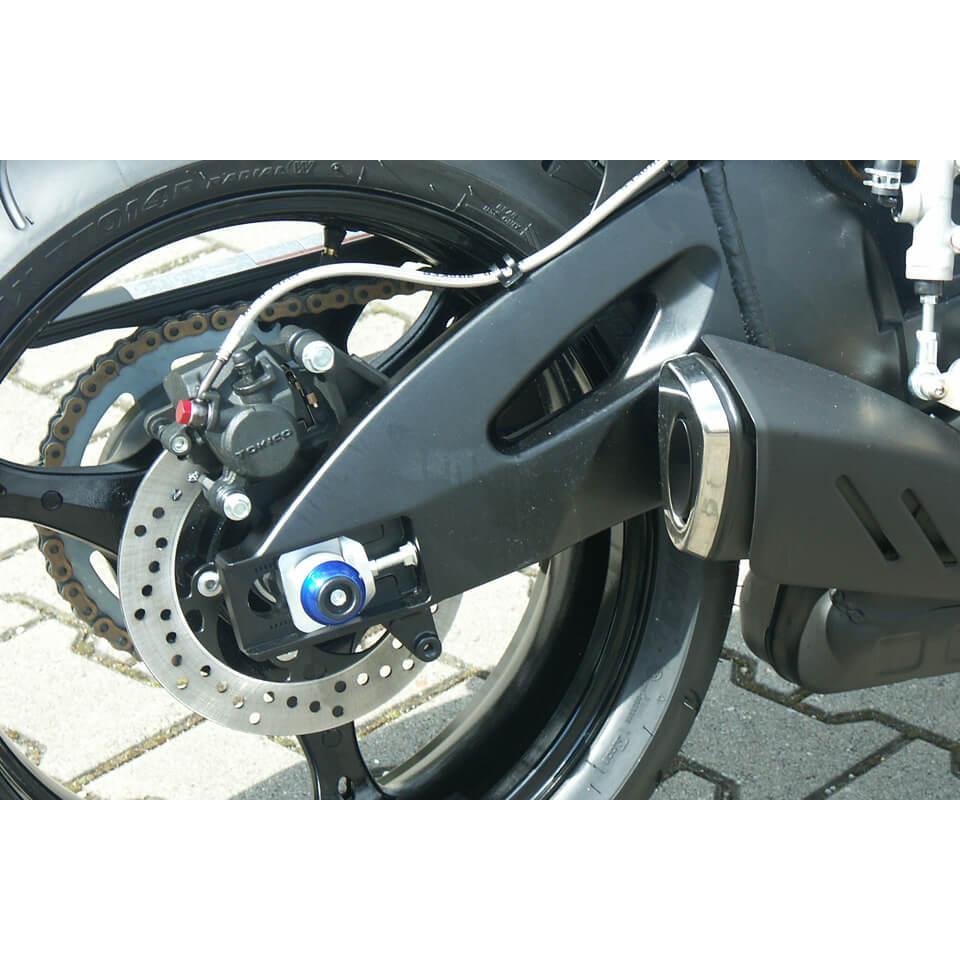 LSL Axle Balls Classic, various SUZUKI, blue, rear axle, blue