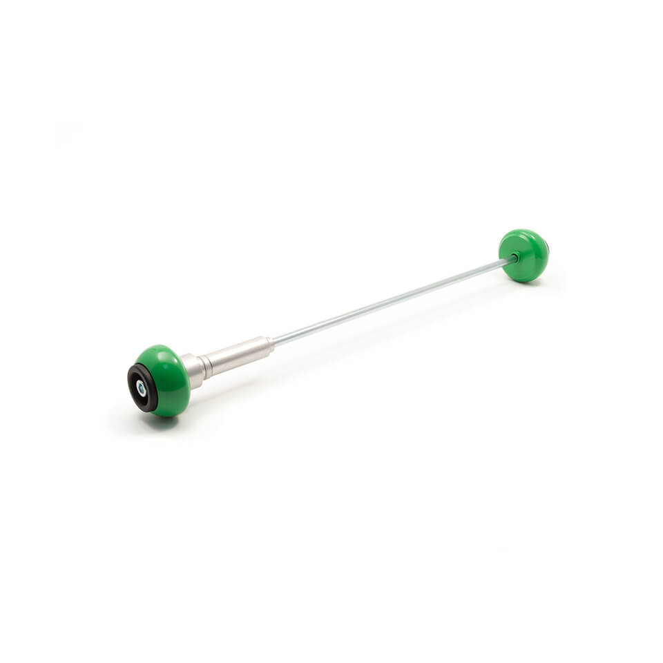 LSL Axle Balls Classic, various SUZUKI and YAMAHA, green, rear axle, green