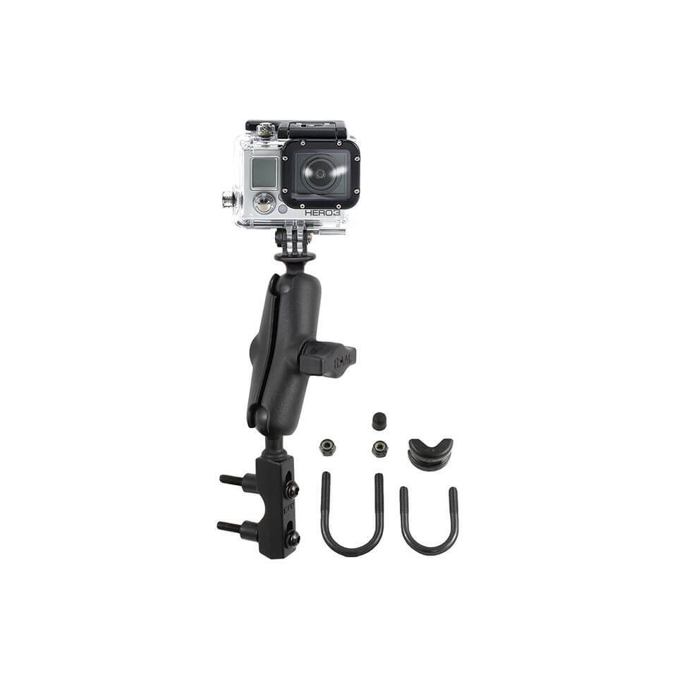 RAM Mounts GoPro moto caméra monture - avec montage de base pour guidon / frein / embrayage