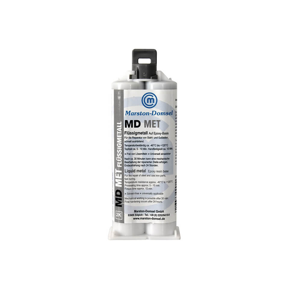 MARSTON-DOMSEL Liquid metal, 50ml - Can only be used with dosing gun (860-603) !, Size 0-5l, Size 0-5l