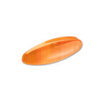 Kellermann Indikator glas til styret ende indikatorer BL 1000, front (glas er orange)