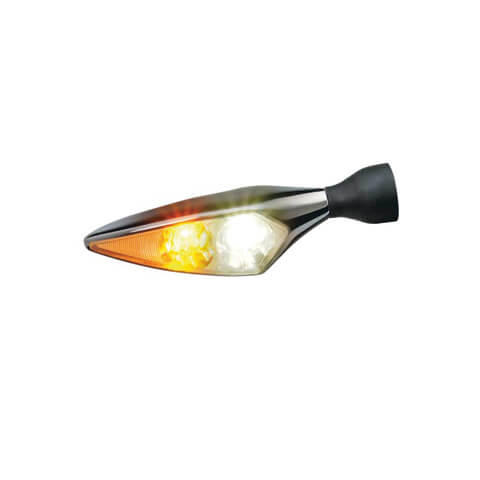 Kellermann LED-Blinker / Positionsleuchte micro Rhombus PL chrom VR, silber für Männer, silber