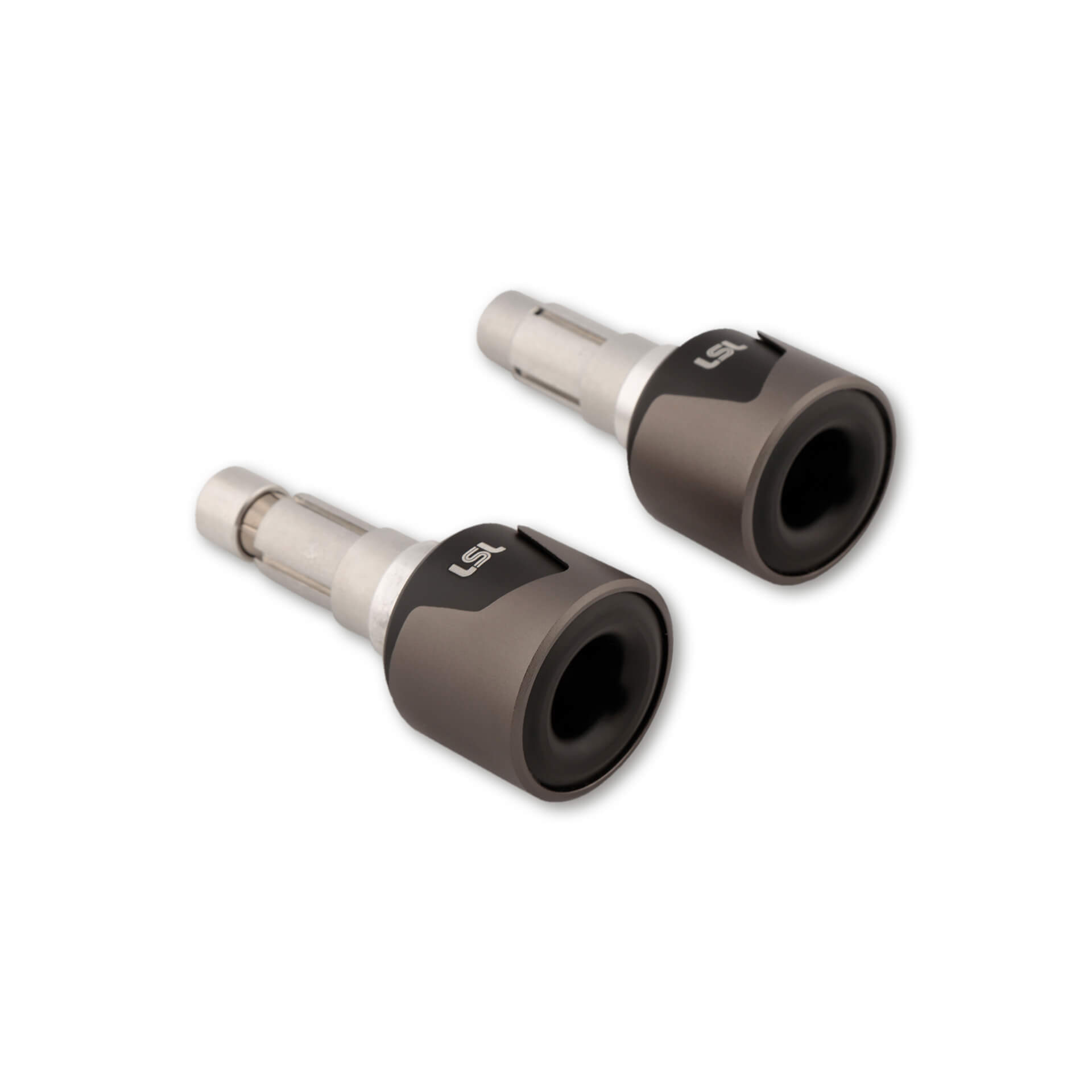 LSL NOVA-RS Bar End Weights, silver, silver