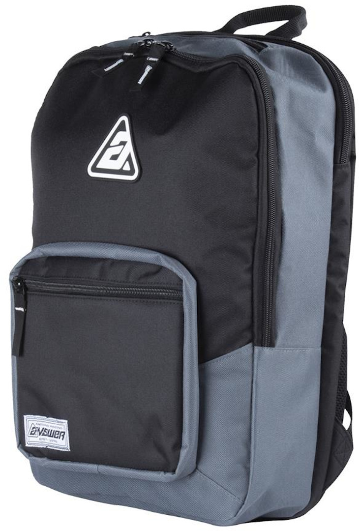 Answer Backpack, black-grey, black-grey, Size One Size