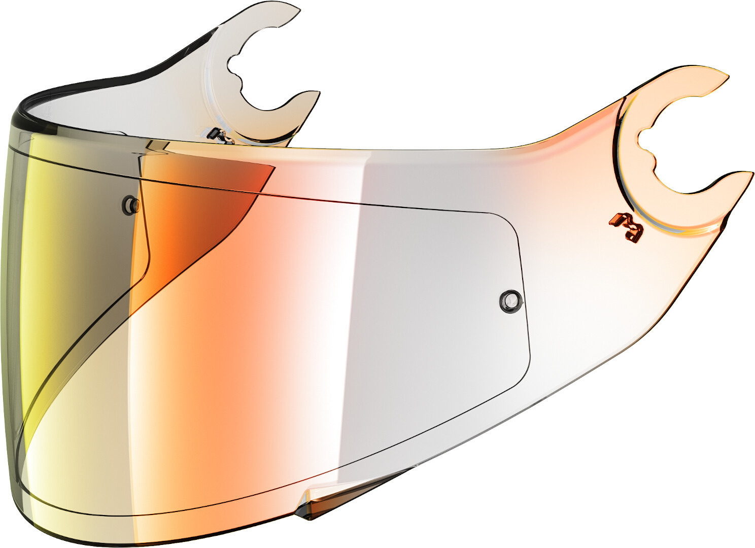 Shark Skwal 2 / D-Skwal 2 / Spartan Visor, red, red, Size One Size