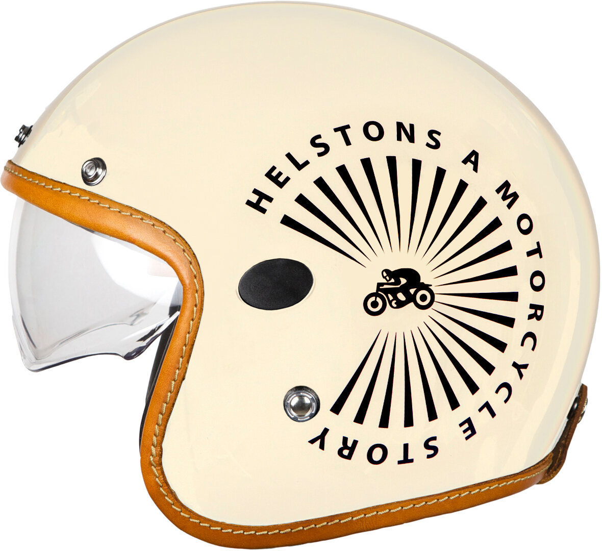Helstons Sun Carbon Jet Helmet, beige, Size L, beige, Size L