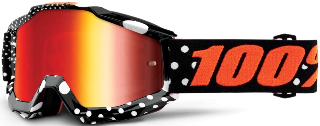 100% Accuri Extra Gaspard Lunettes de motocross, noir-orange