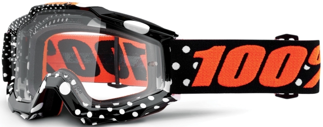 100% Accuri Gaspard Lunettes de motocross, noir-orange