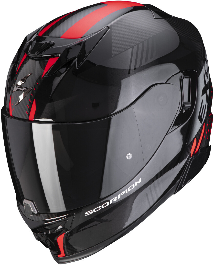 Scorpion EXO-520 Air Laten Helmet, black-red, Size S, black-red, Size S