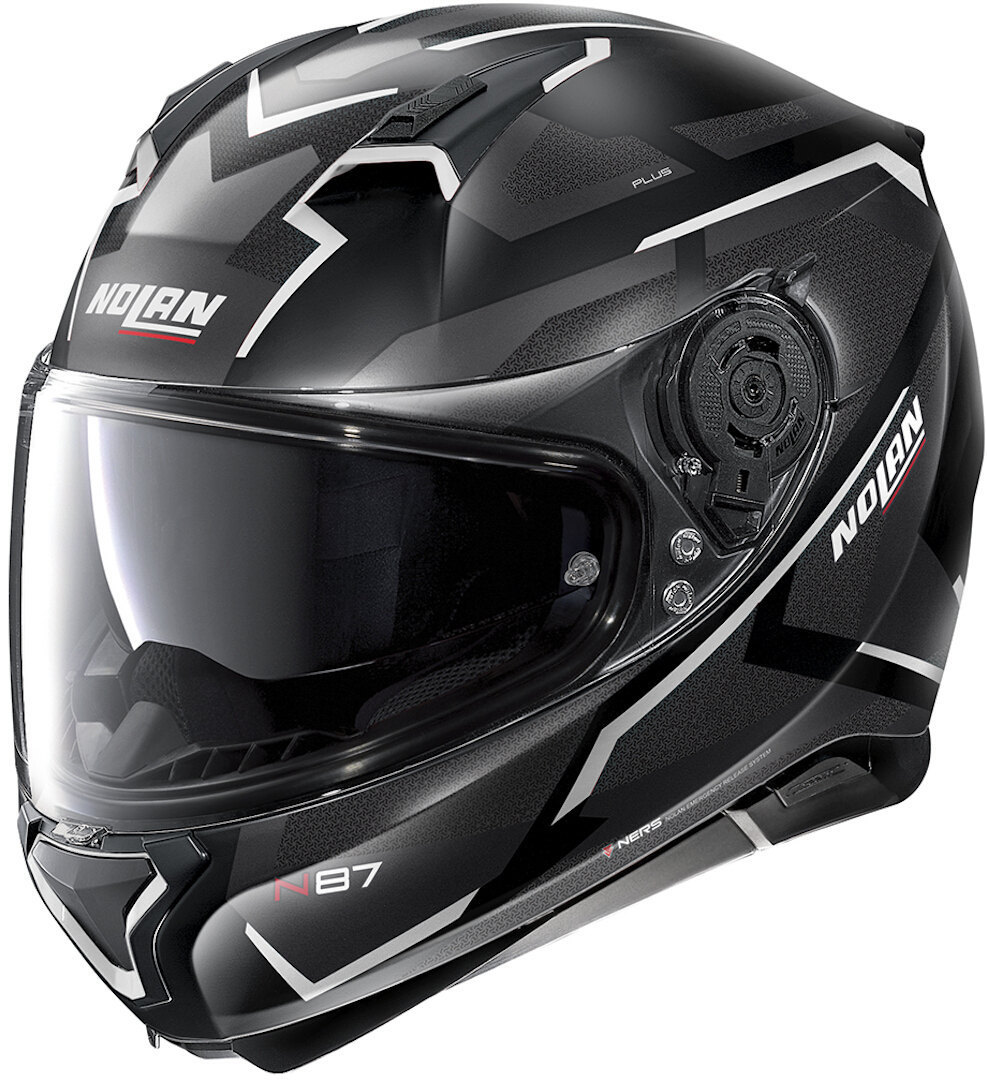 Nolan N87 Plus Overland N-Com Hjälm, svart, storlek XS