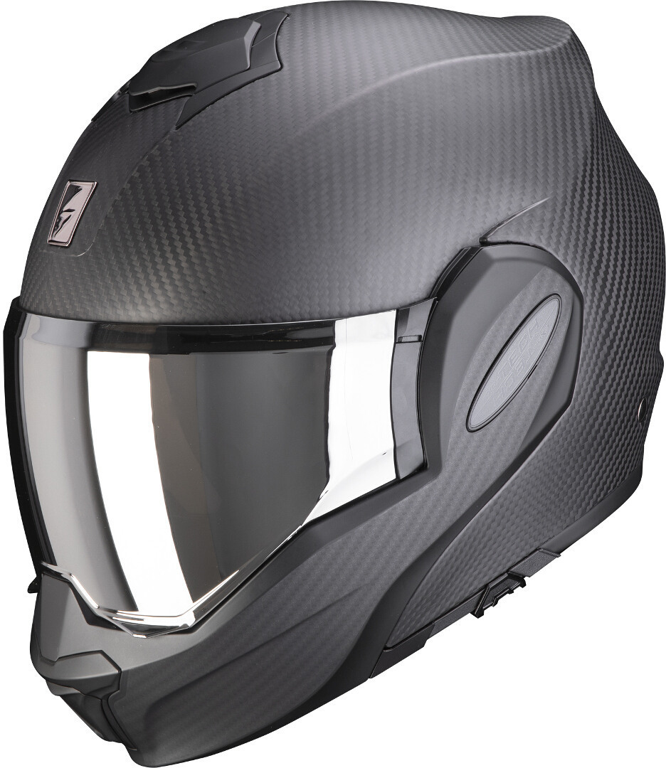 Scorpion EXO-Tech Carbon Solid Helmet, Size XS 54 55, carbon, Size XS 54 55