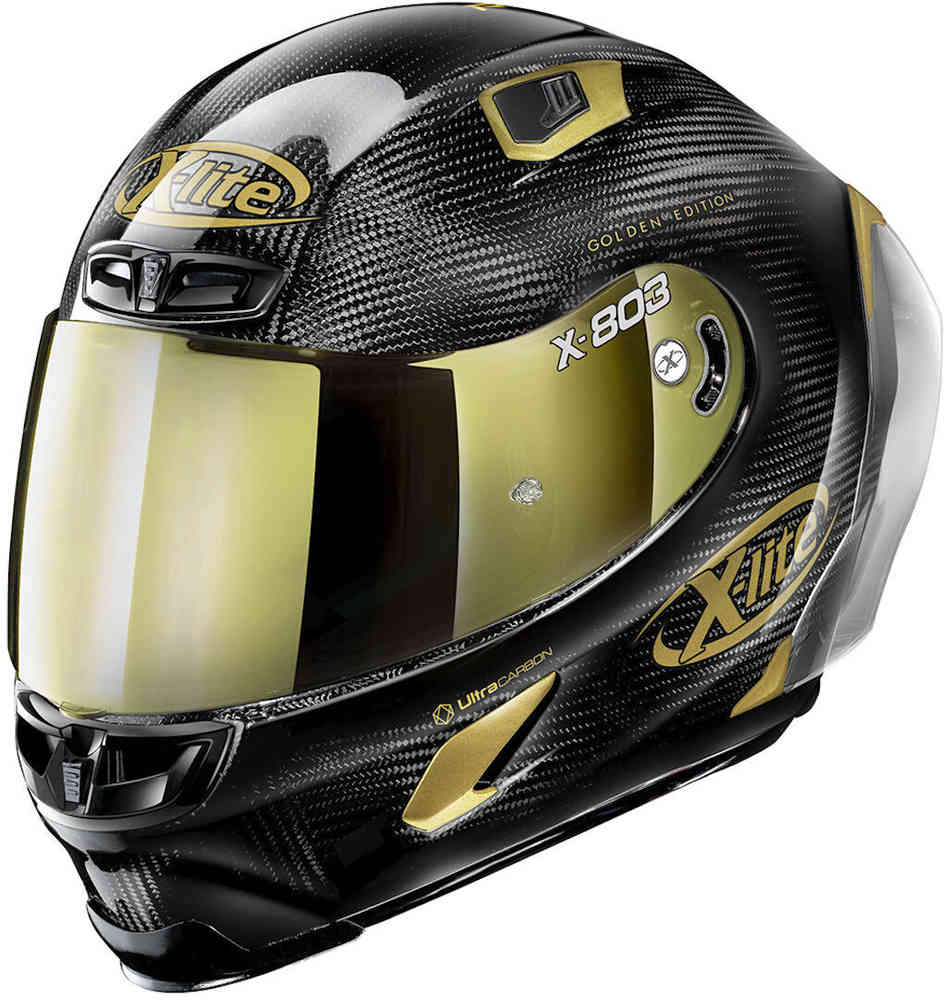 X-Lite X-803 RS Ultra Carbon Replica Golden Edition Helmet