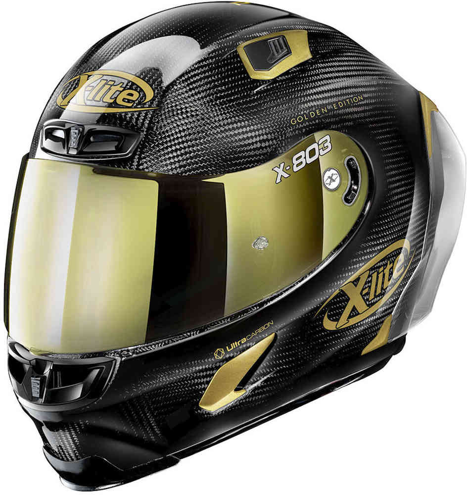 X-Lite X-803 RS Ultra Carbon Replica Golden Edition Hjälm