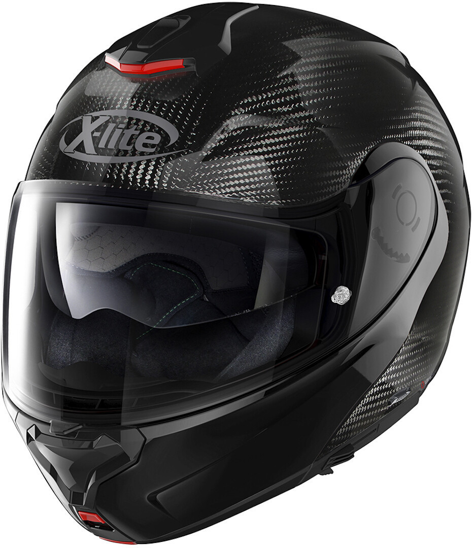 X-Lite X-1005 Ultra Carbon Dyad N-Com Helmet, Size 2XS, carbon, Size 2XS