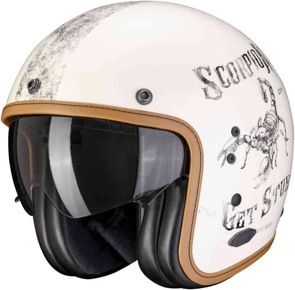 Scorpion belfast blanco shop helmet