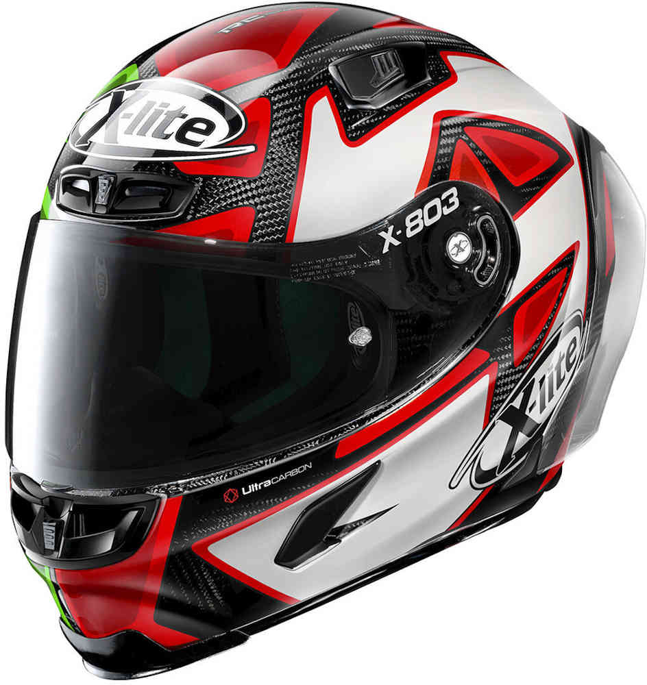 X-Lite X-803 RS Ultra Carbon Replica Petrucci Misano Casco