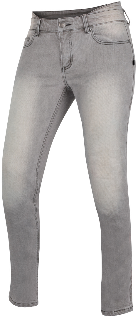 Bering Marlow Ladies Motorcycle Jeans, grey, Size 24 for Women, grey, Size 24 for Women