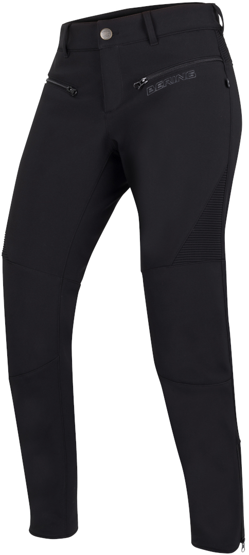 Image of Bering Alkor Pantaloni softshell da donna in moto, nero, dimensione 26 per donne