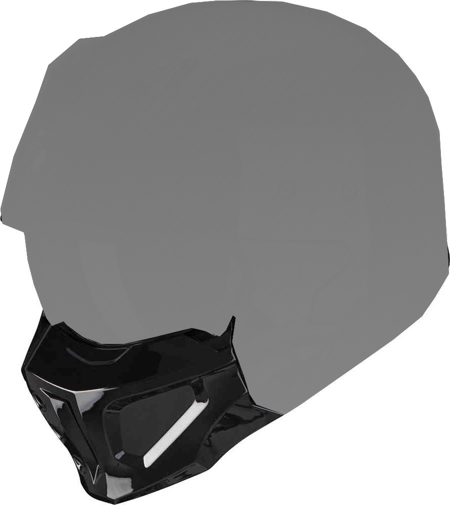 Scorpion Covert-X Mask, black, black, Size One Size