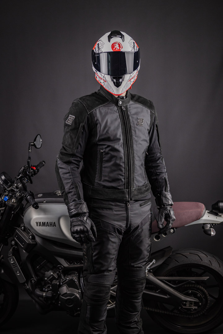 Bogotto Tek-M wasserdichte Motorrad Leder- / Textiljacke zum Bestpreis!