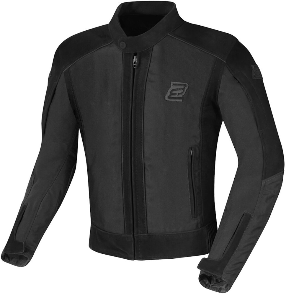 Bogotto Tek-M Chaqueta impermeable de cuero / textil para motocicleta