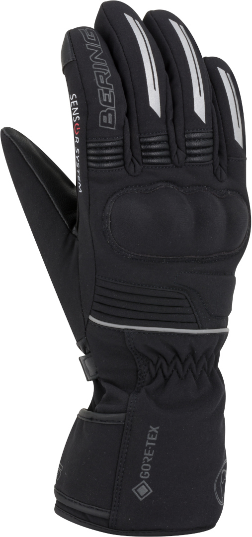 Bering Hercule GTX Ladies Motorcycle Gloves, black, Size M for Women, black, Size M for Women