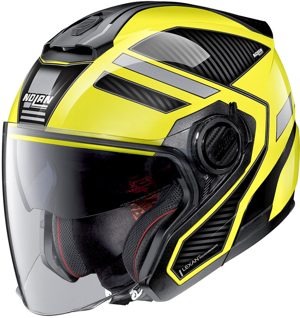 Nolan N40-5 Beltway N-Com Jet Helmet, black-yellow, Size XS, black-yellow, Size XS