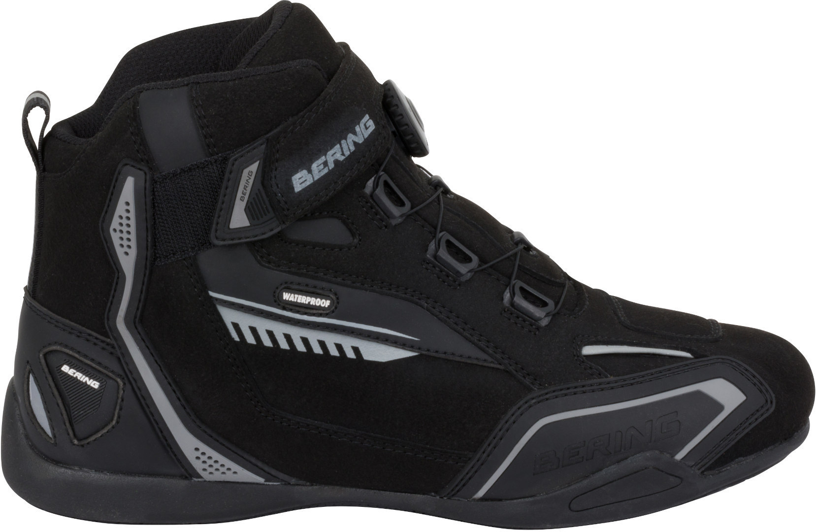 Bering Walter Waterproof Motorcycle Shoes, black, Size 40, black, Size 40