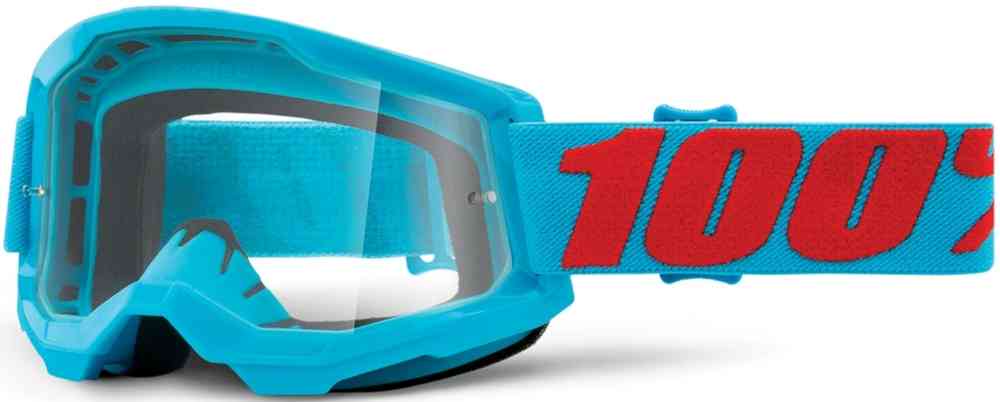 100% Strata 2 Clear Lens Mens Motocross Goggle 