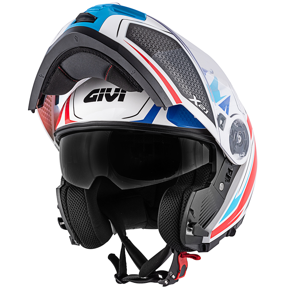 GIVI X.21 Challenger Shiver Flip-Up Helmet, transparent, Size XS-image-969095495