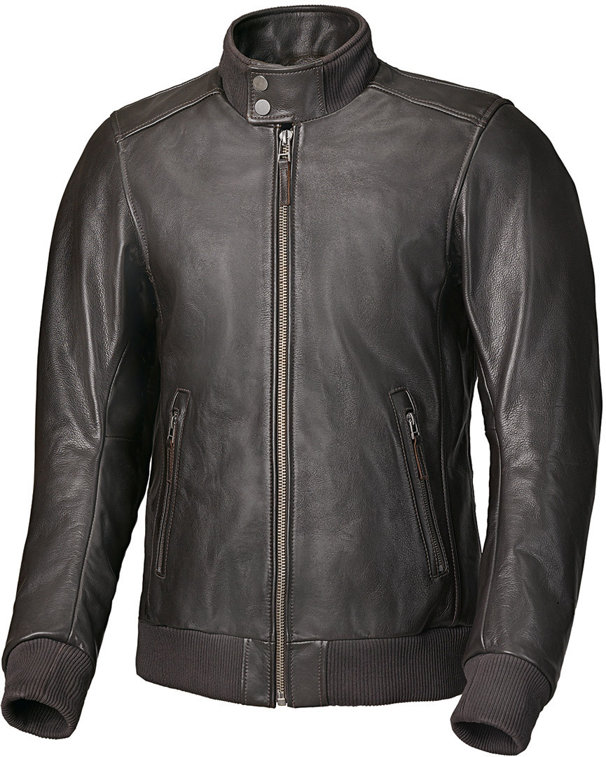 Held Barron Motorcycle Leather Jacket, brown, Size 48, brown, Size 48