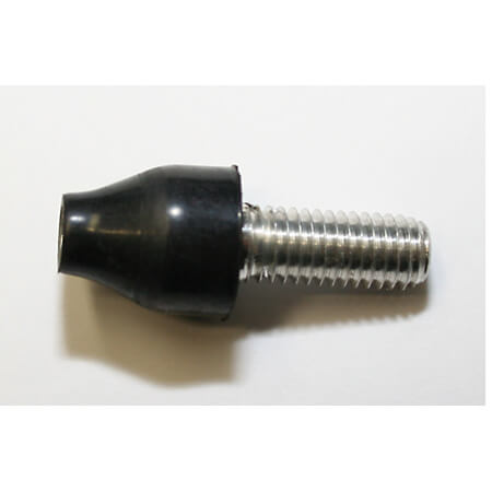 Kellermann Silent rubber adapter (rubber 17 mm, threaded rod 20 mm M8), Size 20 mm for Men, Size 20 mm for Men