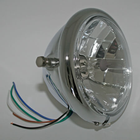 SHIN YO BATES STYLE headlight 5 3/4 inch - buy cheap ▷ FC-Moto