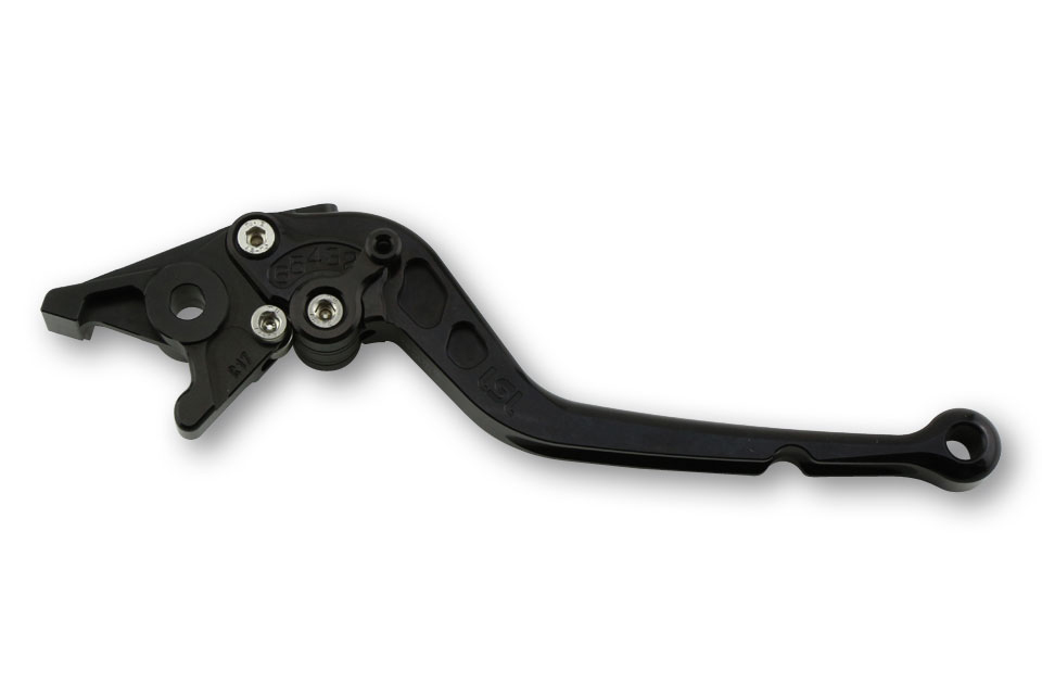 LSL Clutch lever Classic L05, black/black, long, black