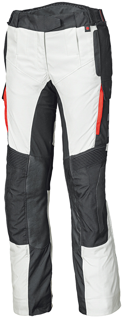 Held Torno Evo GTX Dames Motorfiets Textiel Broek, grijs-rood, afmeting 3XL voor vrouw