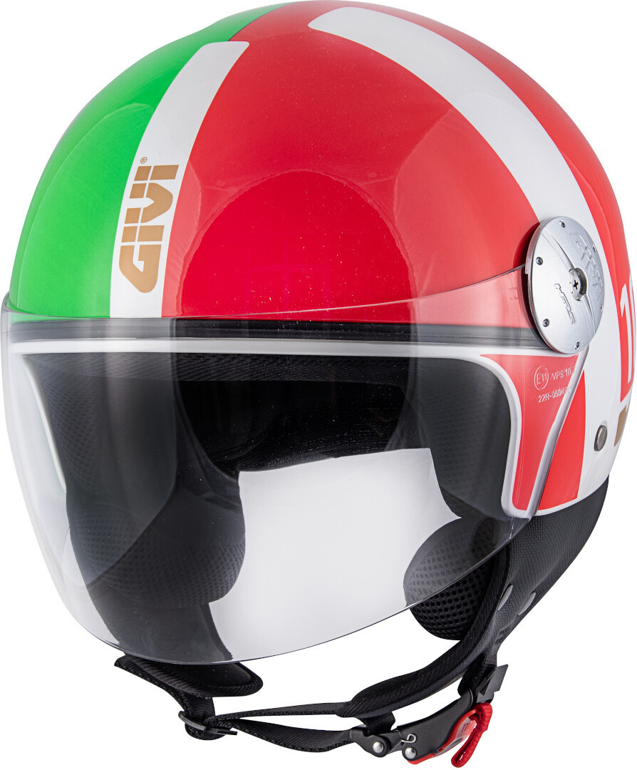 GIVI 10.7 Mini-J Concept Jet Helmet, multicolored, Size L, multicolored, Size L
