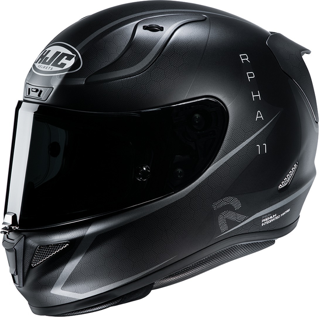 HJC RPHA 11 Jarban Helmet, black-grey, Size XS 54 55, black-grey, Size XS 54 55