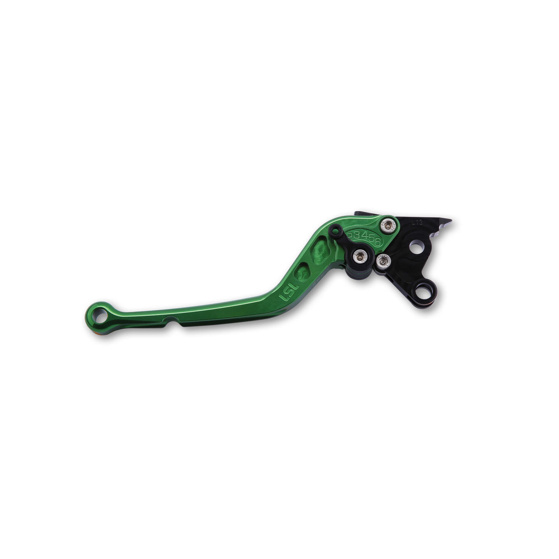 LSL Clutch lever Classic L11, green/black, long, black