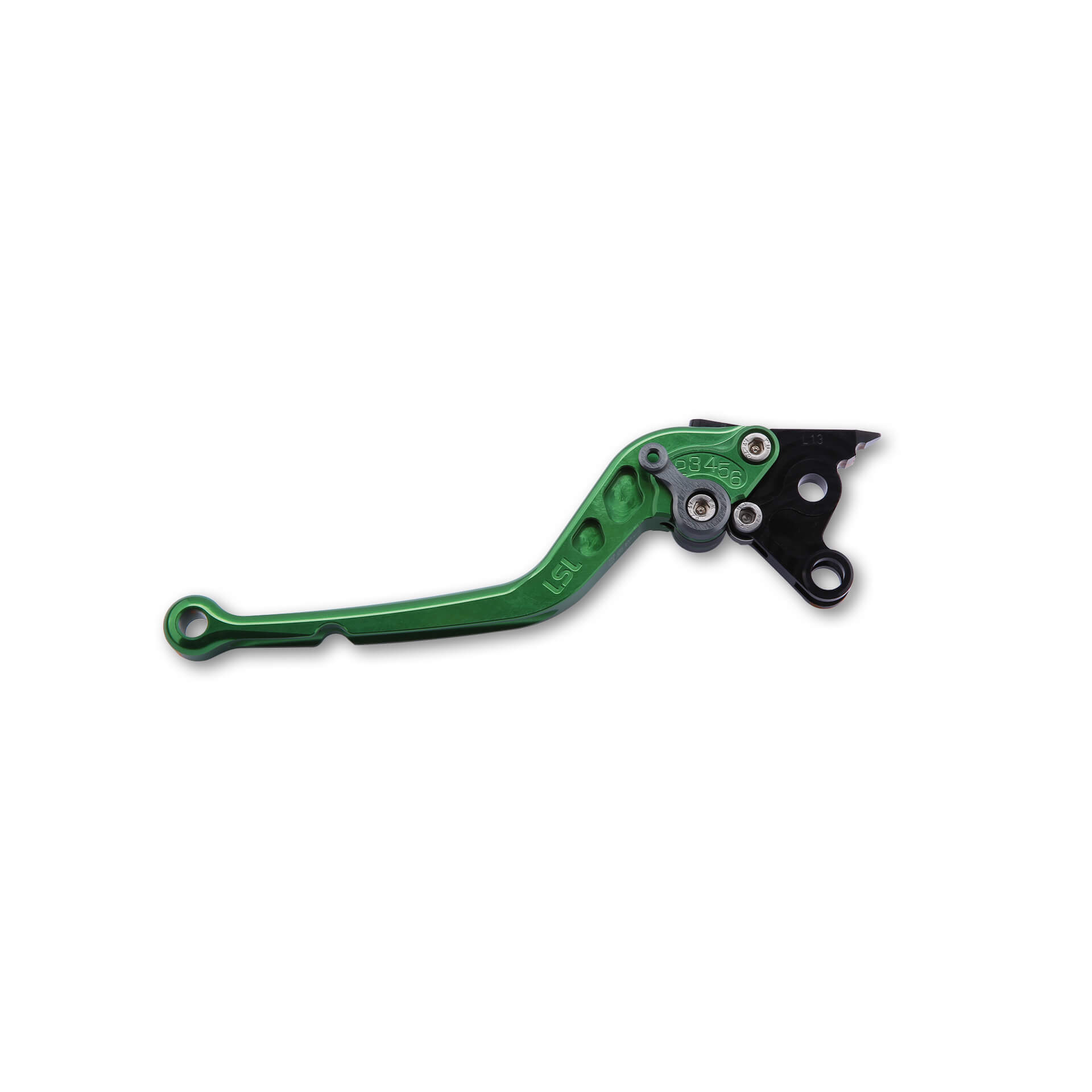 LSL Clutch lever Classic L20, green/anthracite, long, black-grey, black-grey
