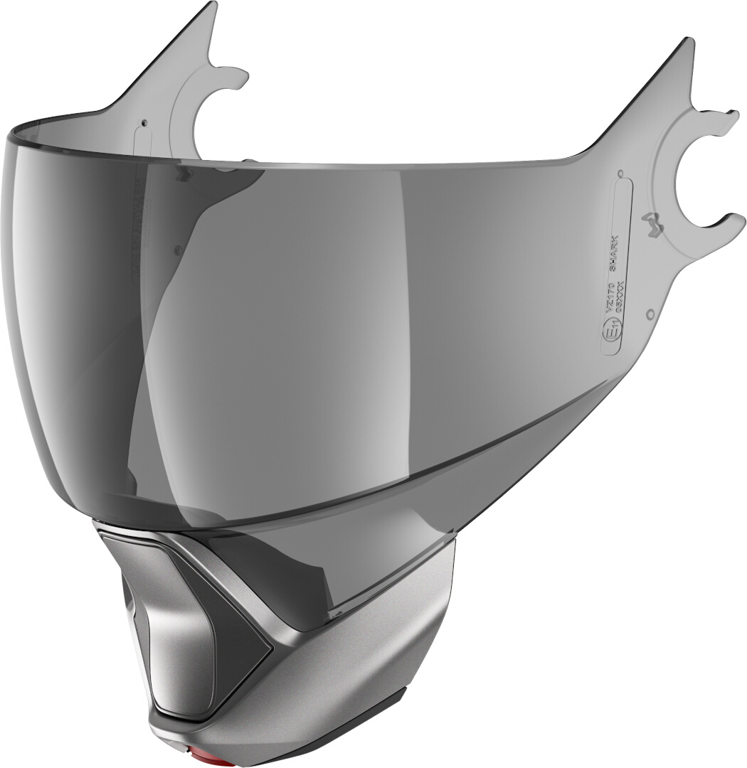 Shark Evojet Visor Chin Curtain Set, grey, grey, Size One Size