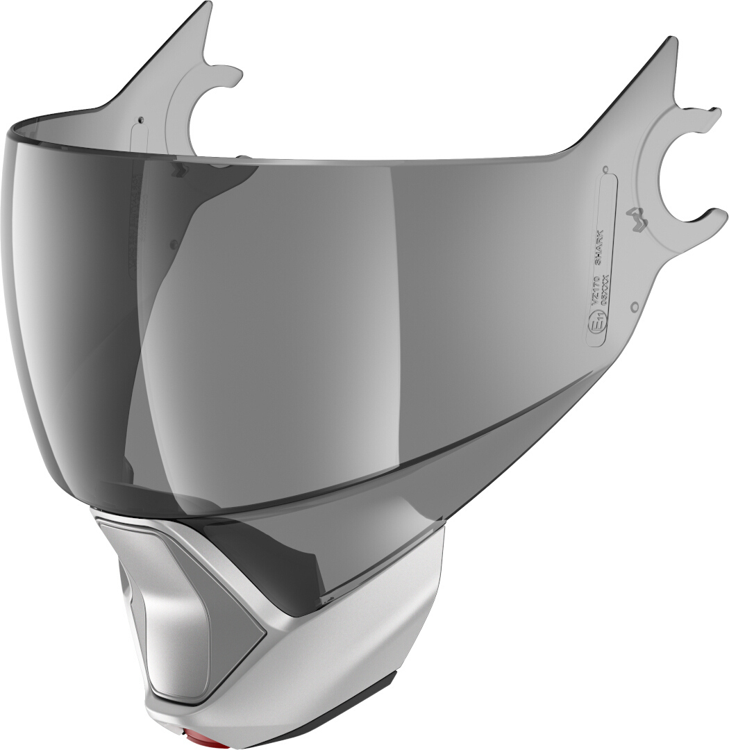Shark Evojet Visor Chin Curtain Set, grey, grey, Size One Size