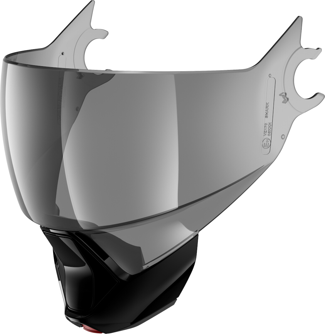 Shark Evojet Visor Chin Curtain Set, black-grey, black-grey, Size One Size