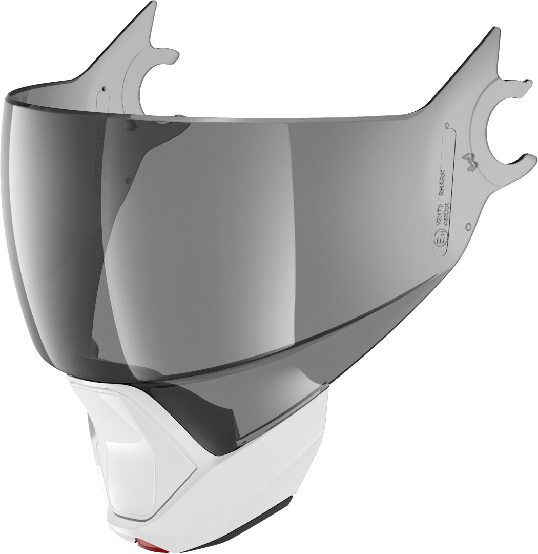 Shark Evojet Visor Chin Curtain Set, grey-white, grey-white, Size One Size