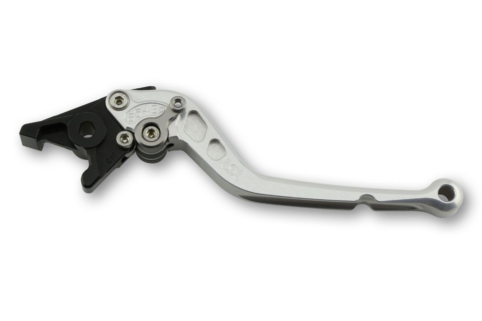 LSL Clutch lever Classic L31, silver/anthracite, long, black-grey, black-grey