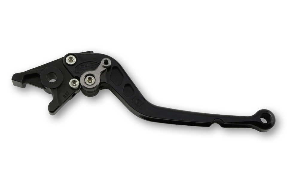 LSL Clutch lever Classic L35R, black/anthracite, long, black-grey, black-grey