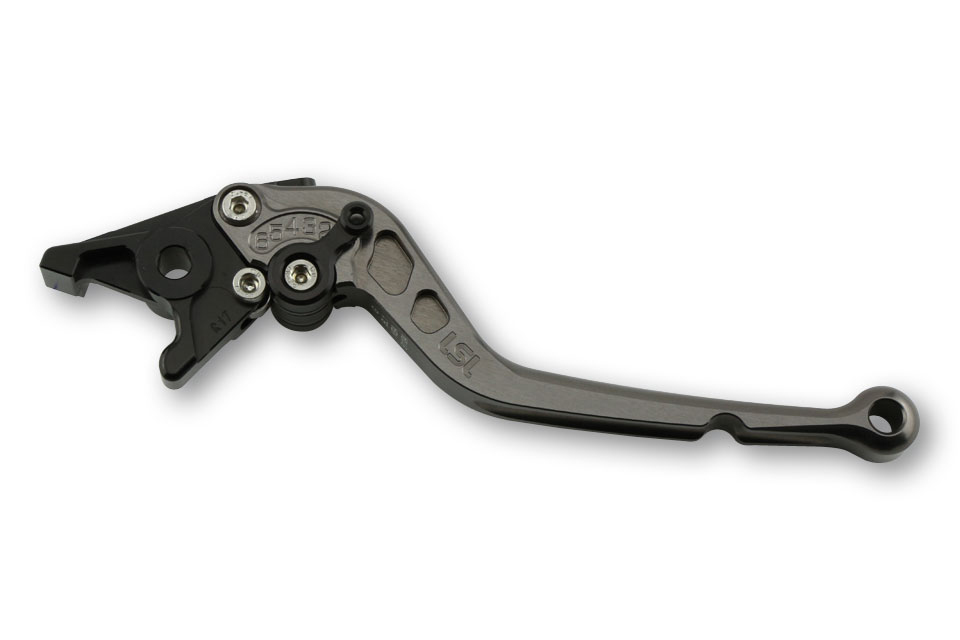 LSL Clutch lever Classic L37R, anthracite/black, long, black